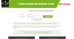 Desktop Screenshot of challenge-antargaz.com
